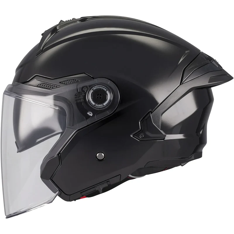 Casco MT Cosmo SV Pure A1 - Negro Brillo