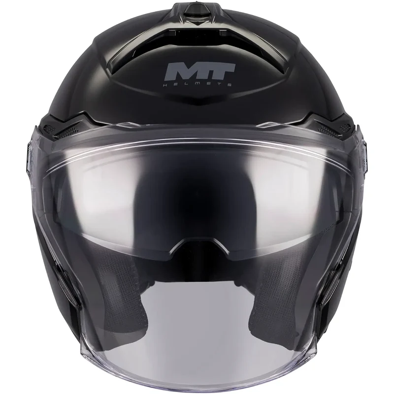 Casco MT Cosmo SV Pure A1 - Negro Brillo