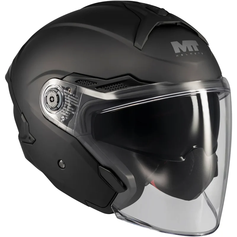 Casco MT Cosmo SV Pure A1 - Negro Mate