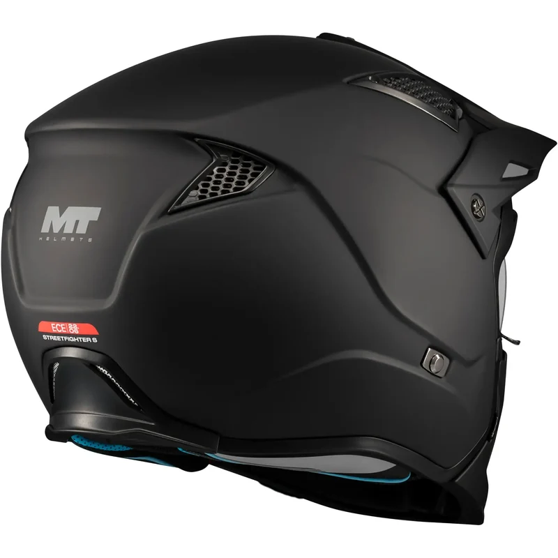 Casco MT Streetfighter SV S Pure A1 - Negro Mate