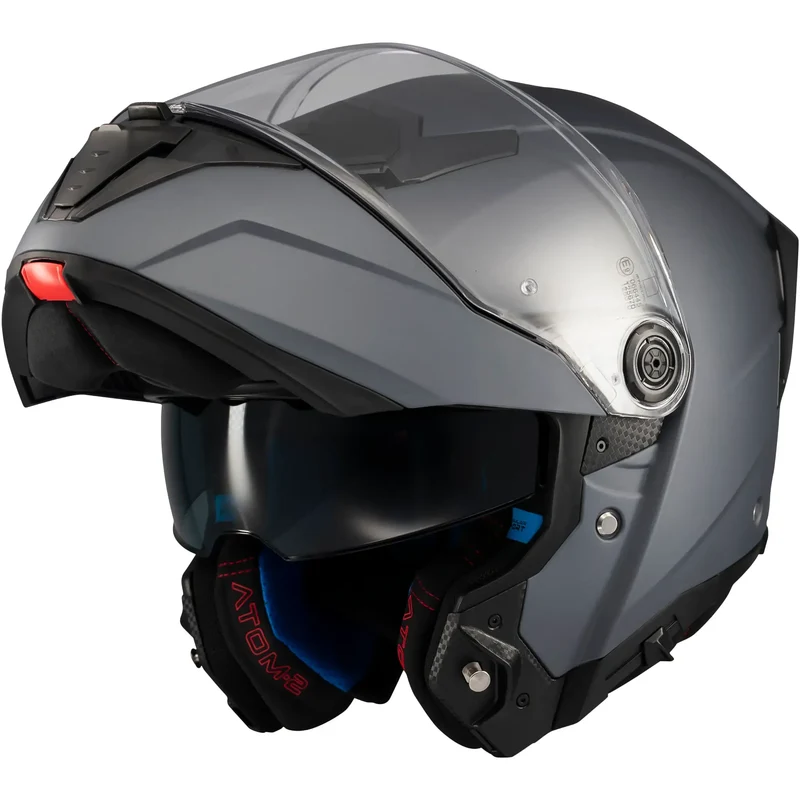 Casco MT Atom 2 SV Pure A2 - Titanio Mate