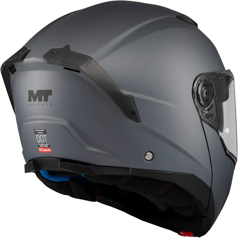 Casco MT Atom 2 SV Pure A2 - Titanio Mate