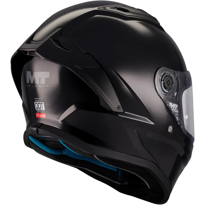 Casco MT Stinger 2 Kids Pure A1 - Negro Mate
