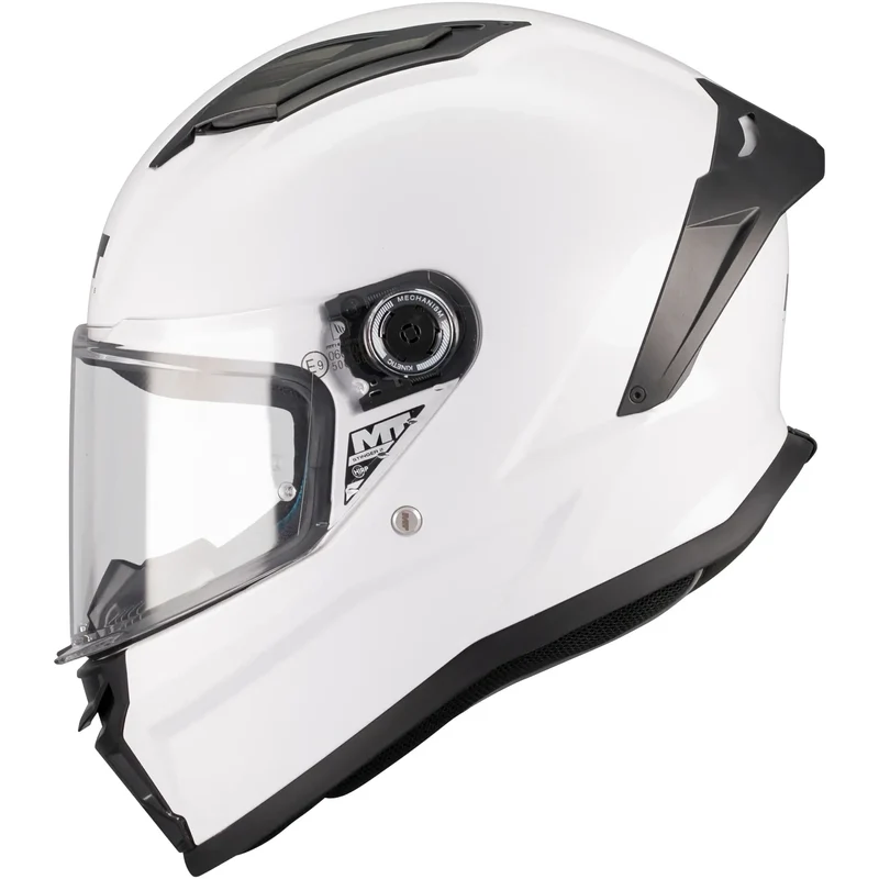 Casco MT Stinger 2 Kids Pure A0 - Blanco Brillo