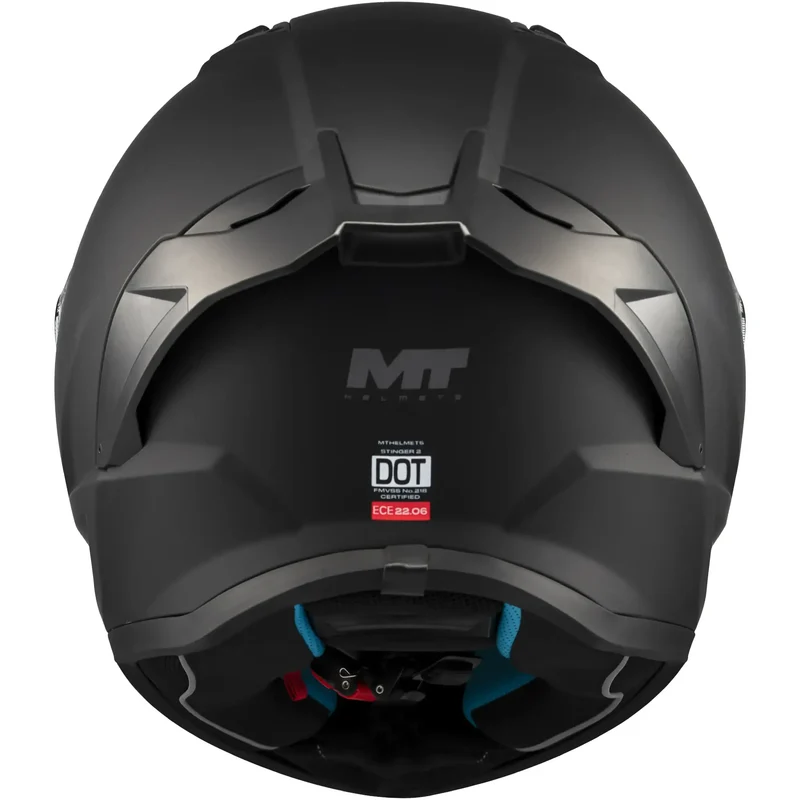 Casco MT Stinger 2 Pure A1 - Negro Mate