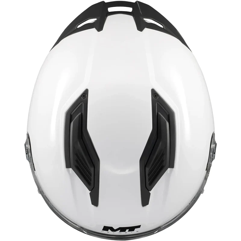 Casco MT Stinger 2 Pure A0 - Blanco Brillo