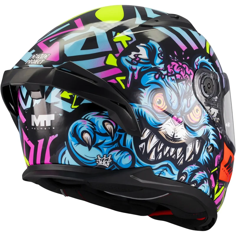 Casco MT Braker SV Crazy Teddy B7