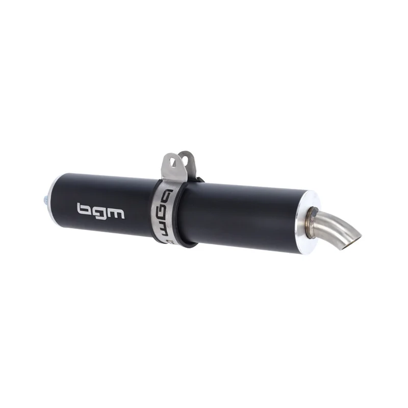 Silencieux arrière BGM Noir 3-Bolts 60x280MM Gilera Runner 180cc 2 Temps