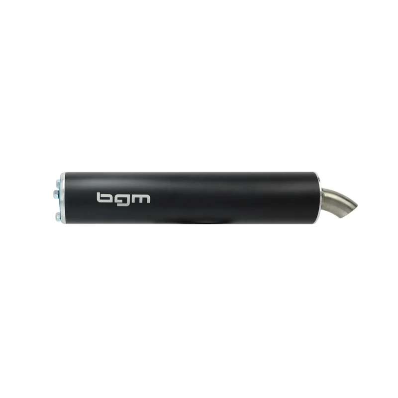 Silencieux arrière BGM Noir 3-Bolts 60x280MM Gilera Runner 180cc 2 Temps