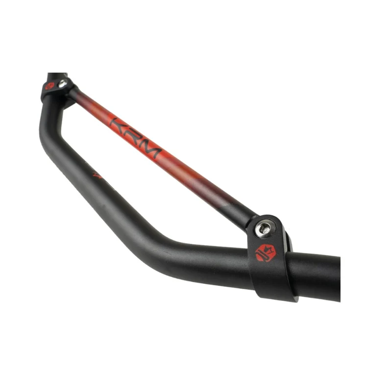 Guidon KRM Pro Ride – barre transversale rouge 22 mm
