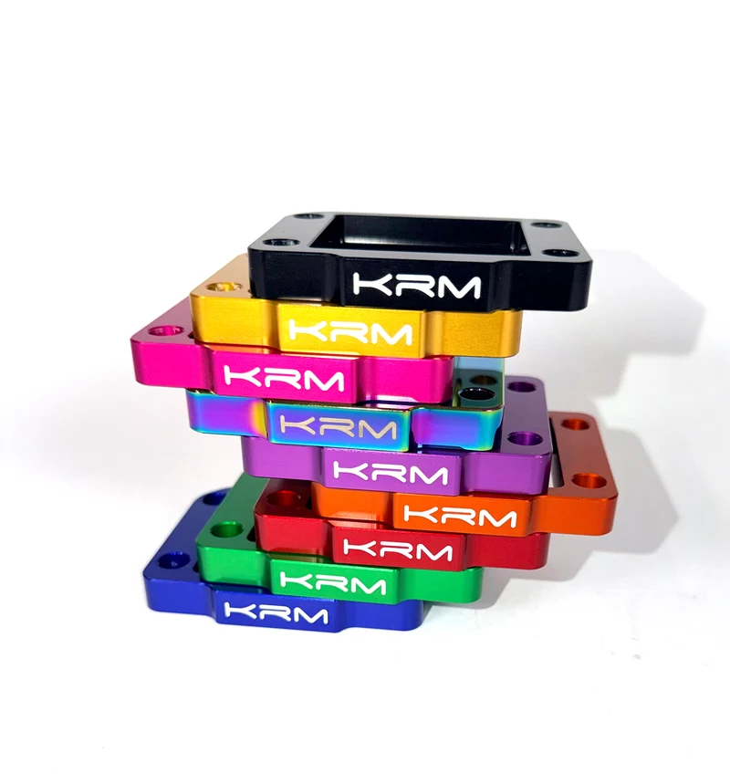 Cale d'admission KRM AM6 V2 – 10 mm aluminium anodisé