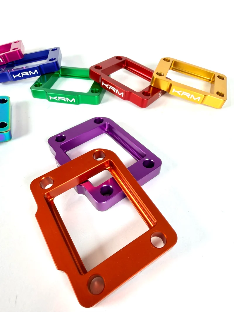 Cale d'admission KRM AM6 V2 – 10 mm aluminium anodisé