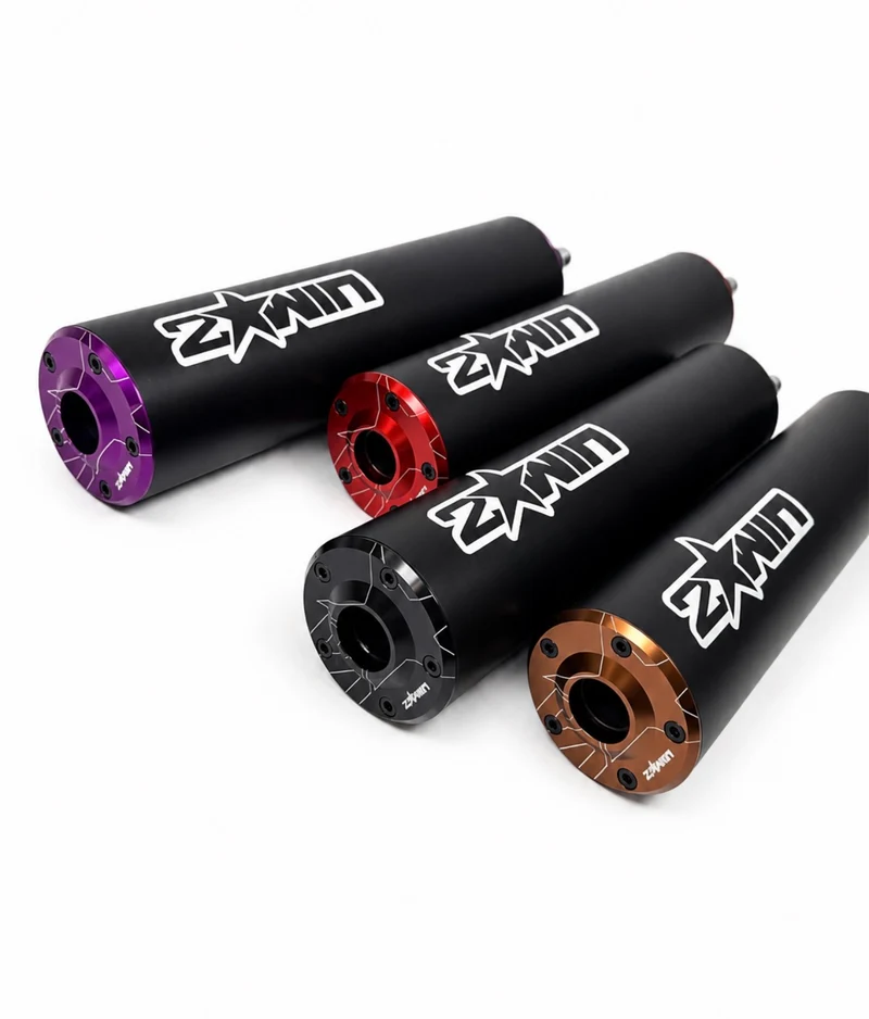 Silencieux 2WIN Wictory Black Edition – Aluminium CNC
