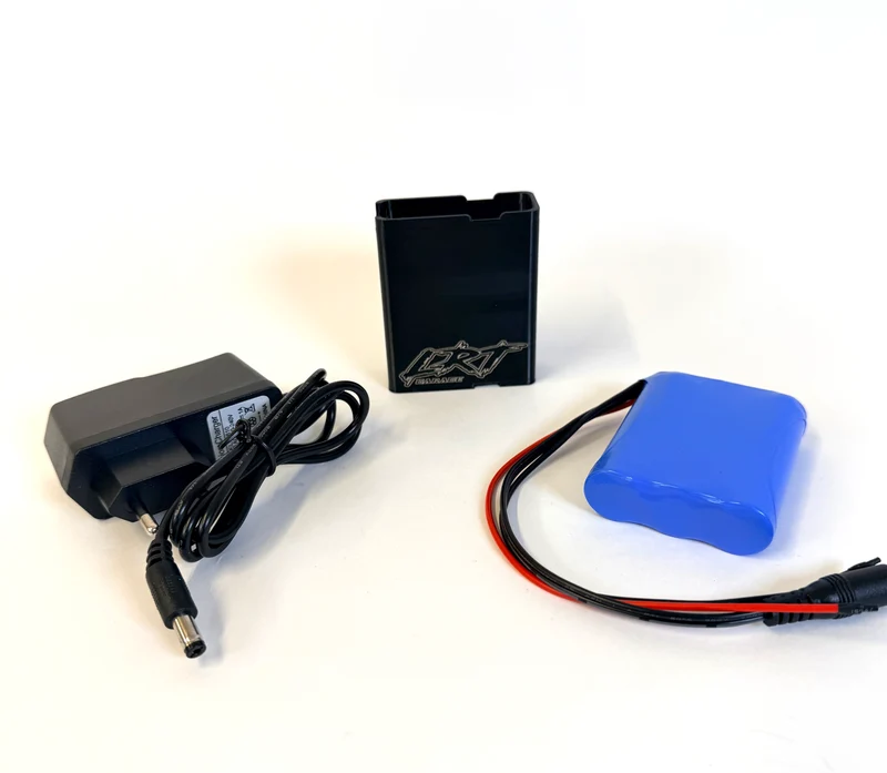 Batterie LRT 12V 3000mAh – Petite taille avec support et chargeur