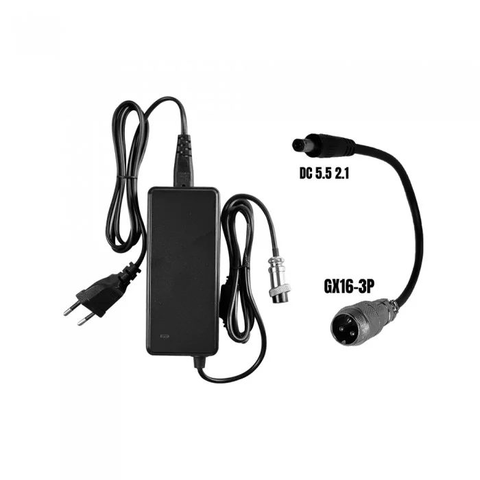 Chargeur 36V - 42V / 2A (connecteur DC 5.5 - 2.1mm)