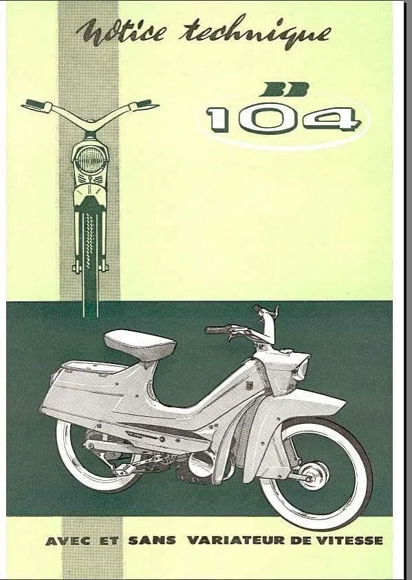 Manuels d'atelier Cyclomoteurs Peugeot