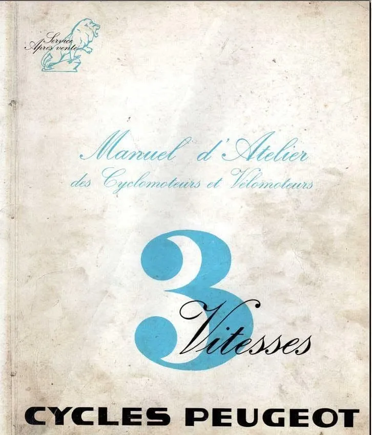 Manuels d'atelier Cyclomoteurs Peugeot