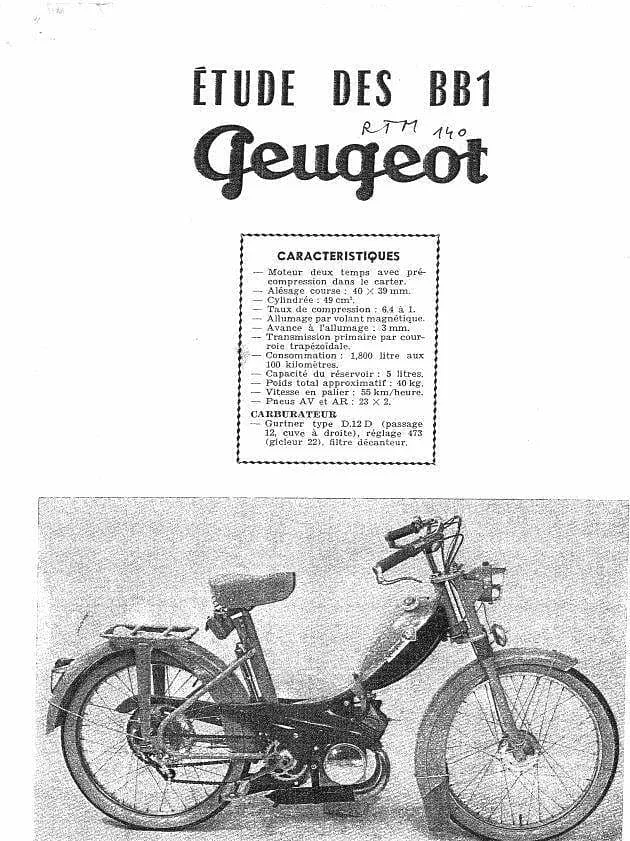 Manuels d'atelier Cyclomoteurs Peugeot