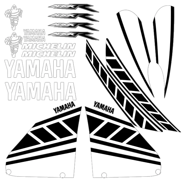 Kit pegatinas Yamaha Aerox < 2013 laguna seca