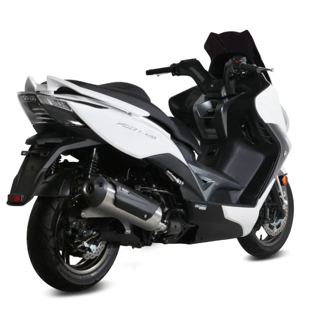 Escape Mivv Urban Kymco Xciting 400 13-16 - acero Inoxidable