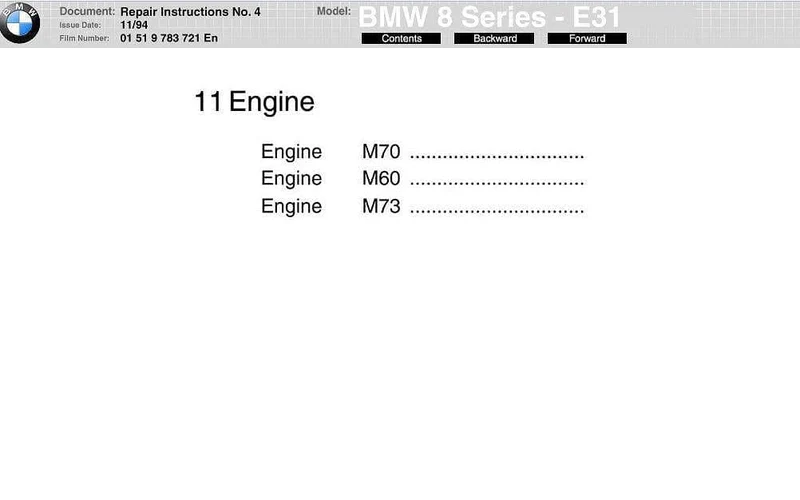 manuels d'atelier BMW