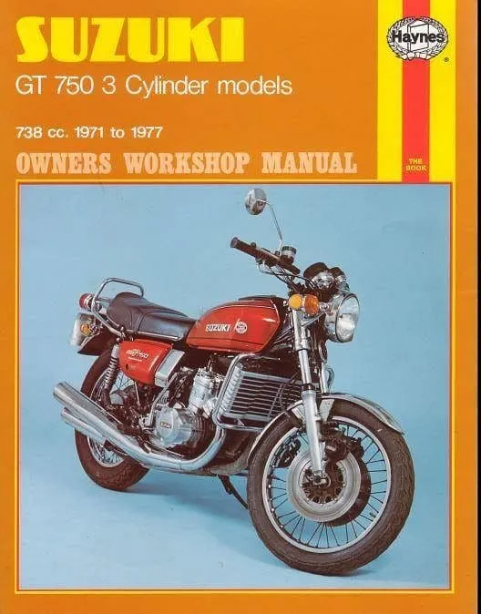 Manuels d'atelier Suzuki GT 750