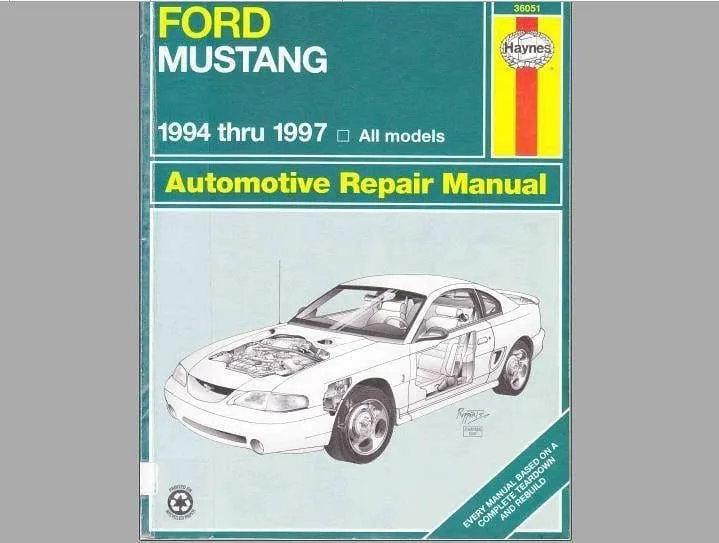 Manuel d'atelier Ford Mustang 68