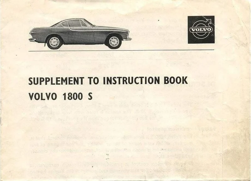 Manuels d'atelier Volvo 120 et P1800 en 58 volumes 4000 pages