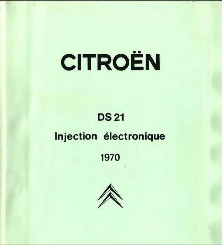 manuels d'atelier Citroën DS 21 DS 20 DS23 1966 à 1975