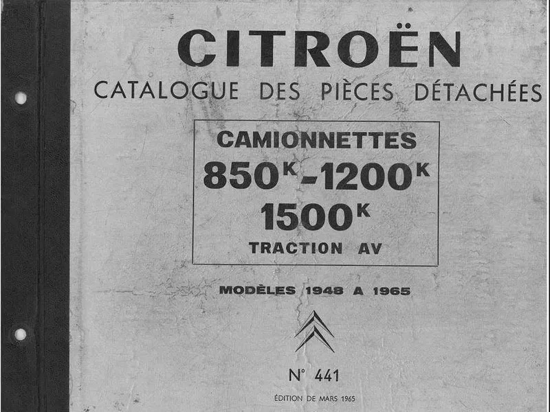 Manuels d'atelier Citroën HY