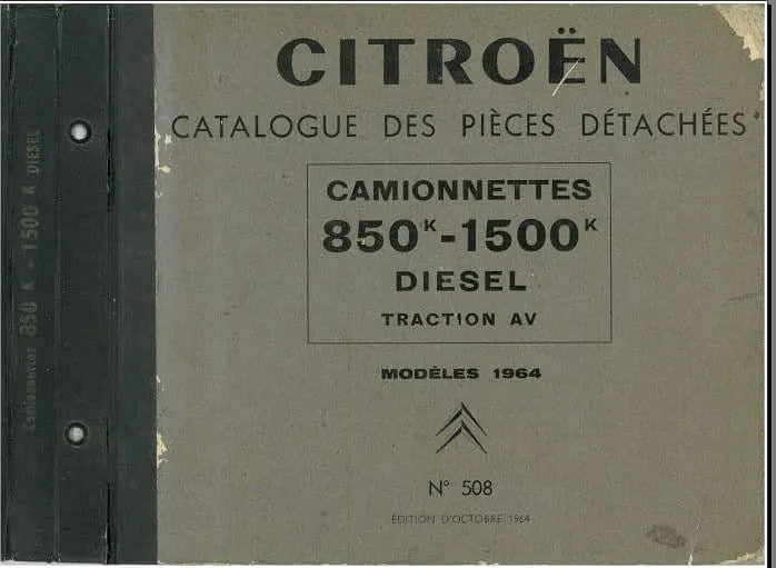 Manuels d'atelier Citroën HY