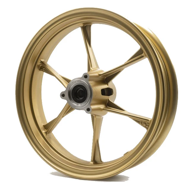 Llanta delantera 2.50x12" ultraligera cojinete d.15mm VMC - dorado