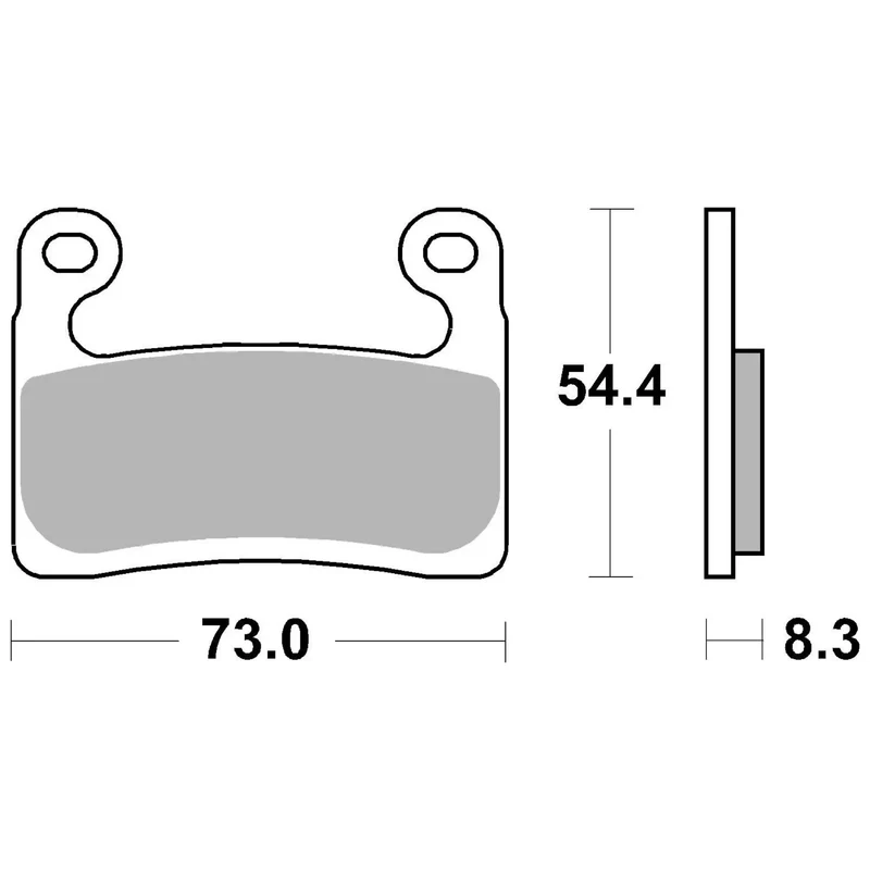 Pastillas de freno delanteras BMW S 1000 / R 1250 Brembo - sinterizadas