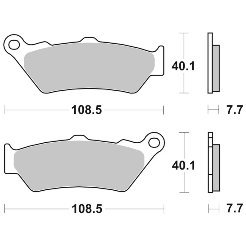 Pastillas de freno Aprilia / BMW / Ducati / Moto Guzzi Brembo - sinterizadas