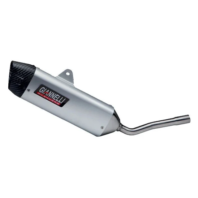 Silenciador Fantic XE / SM 50 Enduro 21-23 Gianelli - homologado - aluminio negro