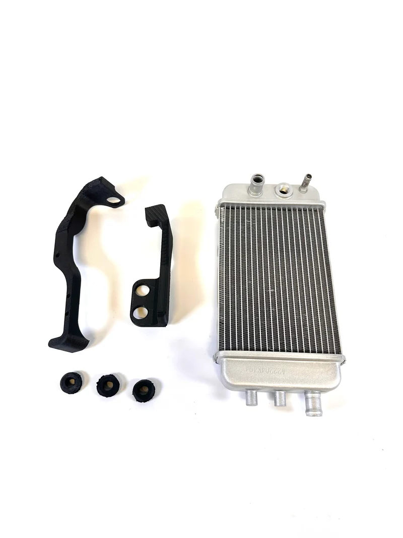 Kit radiateur gauche Derbi / Gilera – Adaptation plug & play