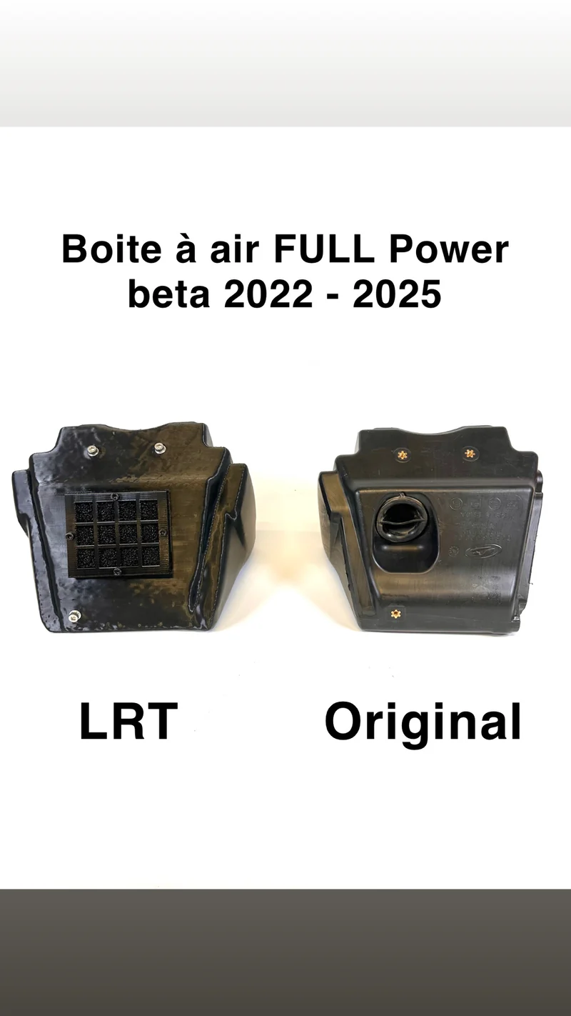 Boîte à air Full Power Beta 2021-2026 – Carburateur PWK 38 mm