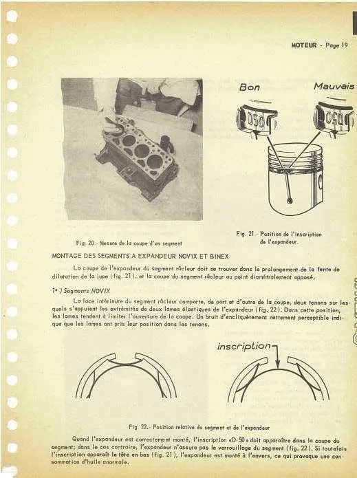 Manuels d'atelier Simca Aronde 1957 et 1959