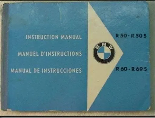 Manuels d'atelier BMW R50 R60 R69 S