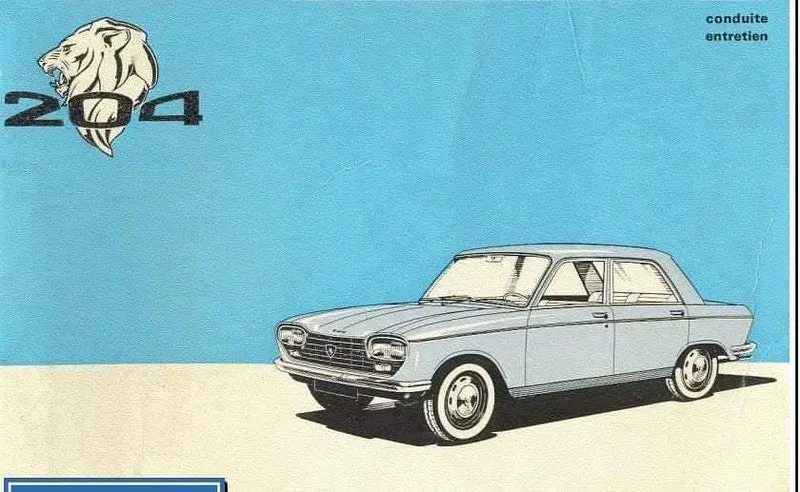 Manuels d'atelier Peugeot 204 et 304