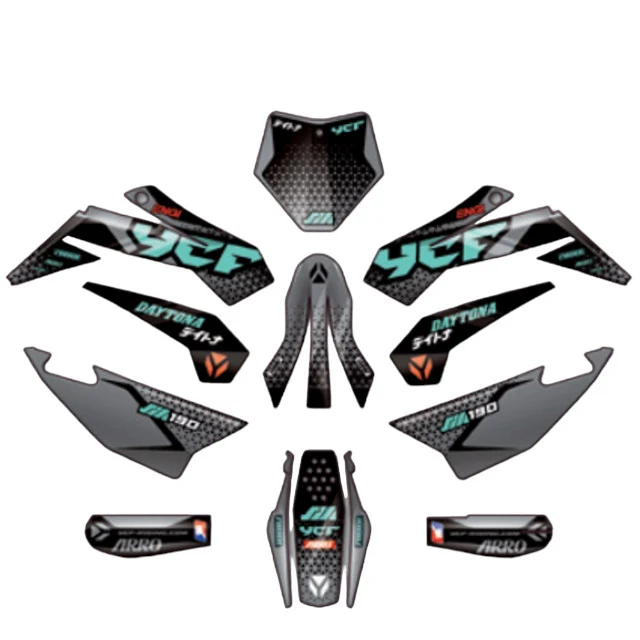 Kit de adhesivos completo YCF SM F190 2024