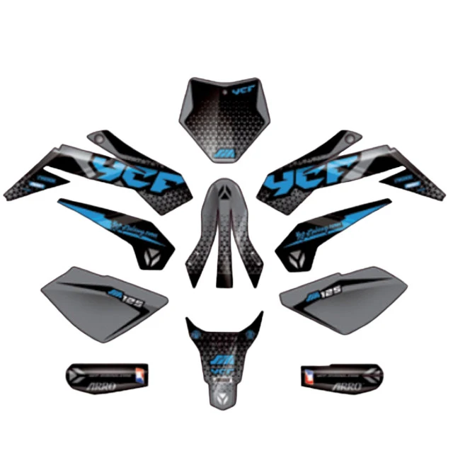 Kit de adhesivos completo YCF SM F125S 2024