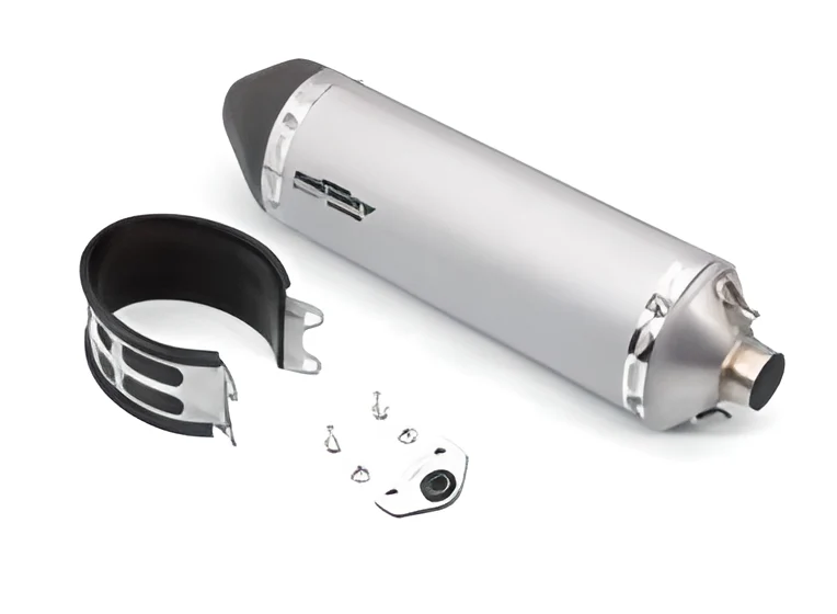 Silenciador de escape antiruido Pitbike YCF - Gris