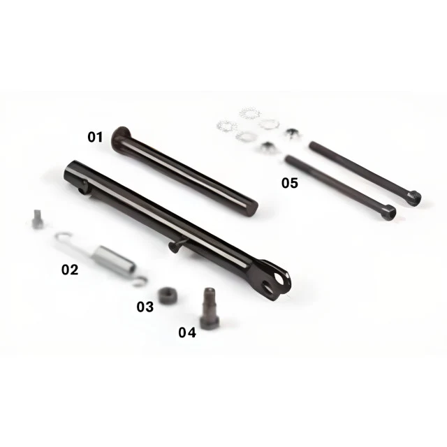 Caballete lateral regulable L=180-210mm Pitbike YCF 50A >2024