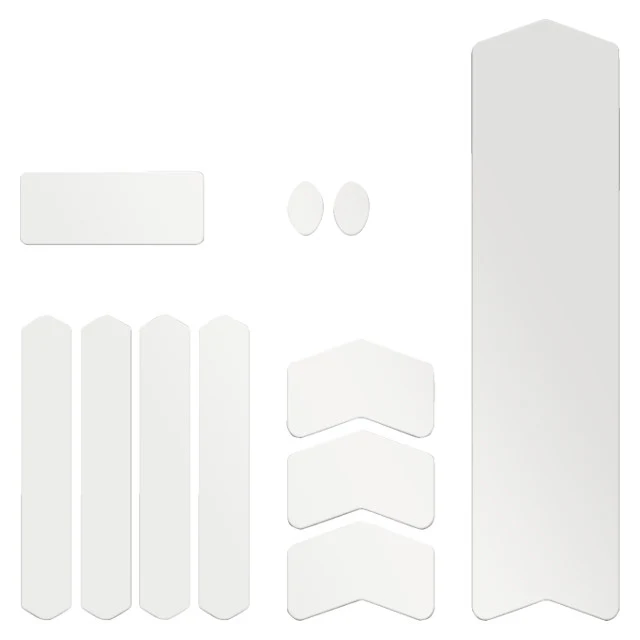 Adhesivos protector cuadro bici Algis - transparente brillante - 11 piezas