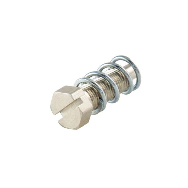 Tornillo de ralentí con muelle carburadores CP 21 / 23 / 24 - largo 19,2mm Polini