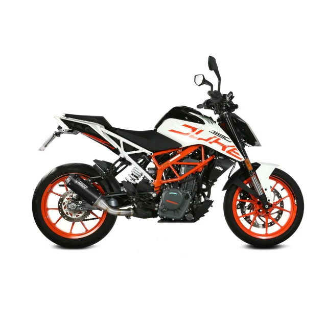 Escape KTM DUKE / RC 125/390 17-20 MK3 MiVV - Acero inoxidable negro