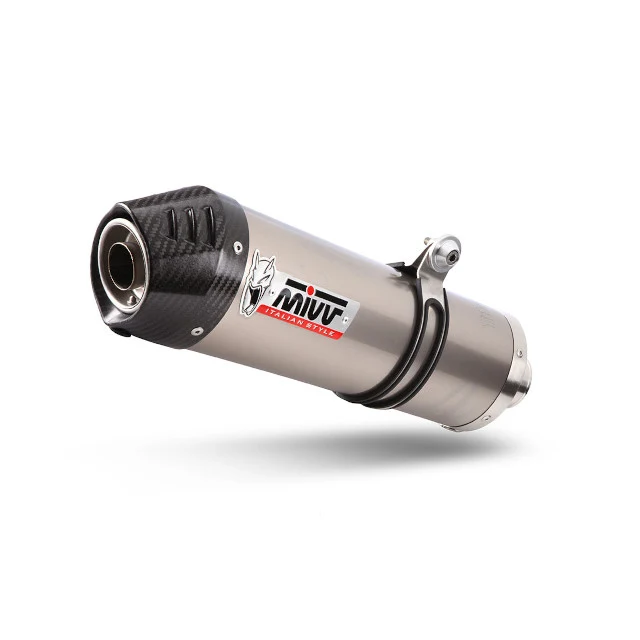 Escape Husqvarna 701 Enduro/Supermotard 17-20 Oval MiVV - Titanio Terminal Carbono