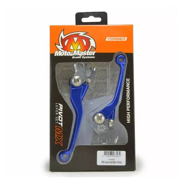 Manetas abatibles Yamaha YZ125-250 15-23 / YZ250F-450F 09-23 Moto Master - azul