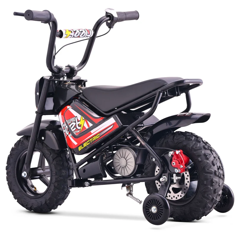 Mini Moto eléctrica FLT-E 250W-24V 110/50-6.50 Max 20 Km/h AllPro Rojo